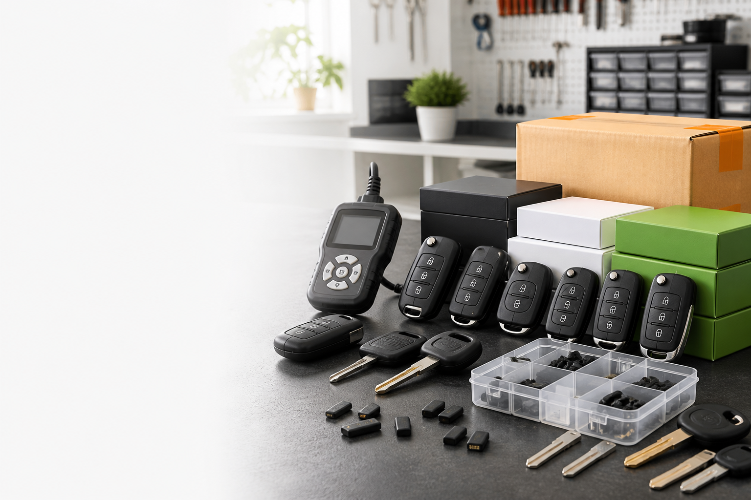 Produk remote mobil WD Kunci