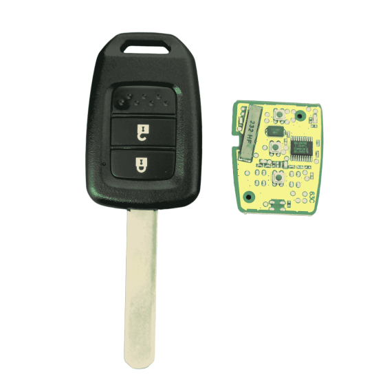 10 buah/kotak Honda 2 Buttons MLBHLIK6-1T 433MHz ID47G Chip