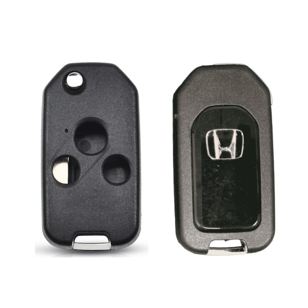 10 buah/kotak Honda 3 Buttons Key Shell Case
