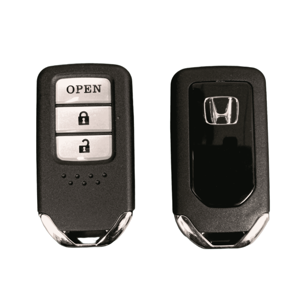 10 buah/kotak Honda 2 Buttons Flip key shell white buttons