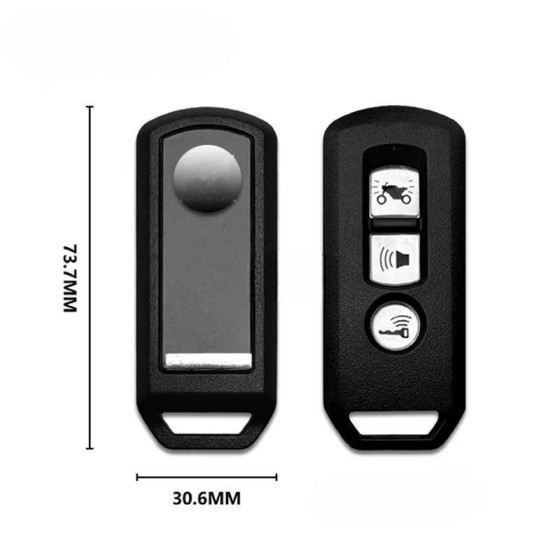 10 buah/kotak Motorcycle 3 Buttons Remote Control Key K97T0 (433MHZ)