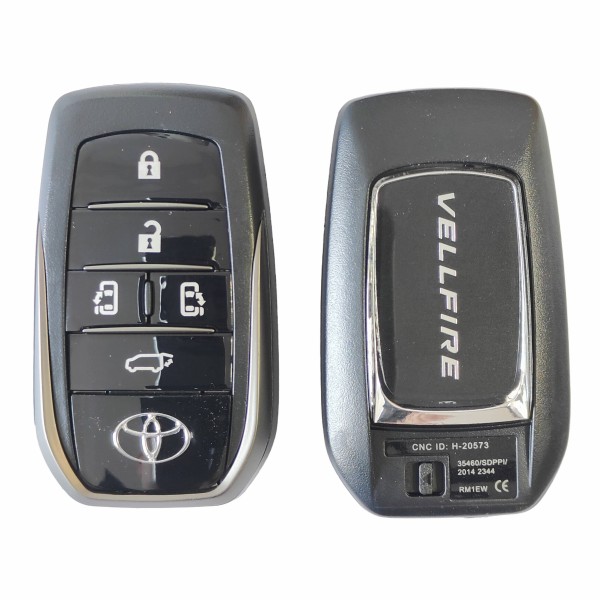 10 buah/kotak TOY 5 buttons smart keys case