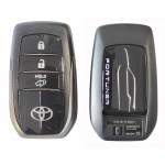 5 buah/kotak TOYOTA 3 Buttons Fortuner Smart Key 433mhz FCC ID BM1EK