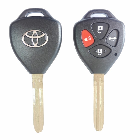 10 buah/kotak Toyota 3+1 Buttons TOY43 Blade (with logo)