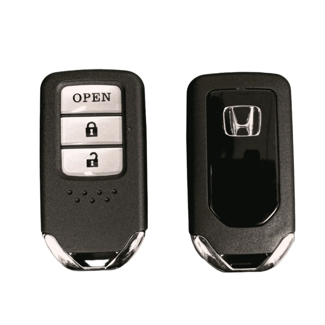 Honda 2 Buttons Flip key shell white buttons