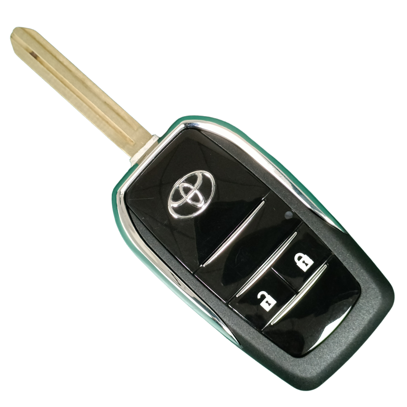 Toyota 2 Button Flip Shell