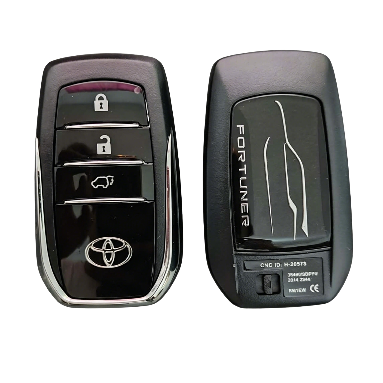 TOYOTA 3 Buttons Fortuner Smart Key  Case