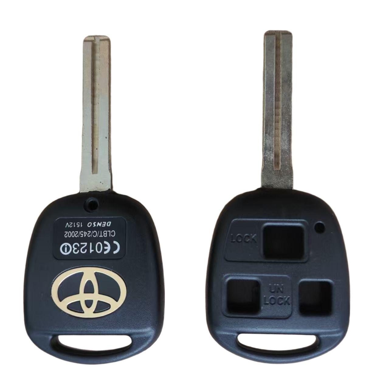 10 buah/kotak Toyota 3 Buttons TOY48 Blade 