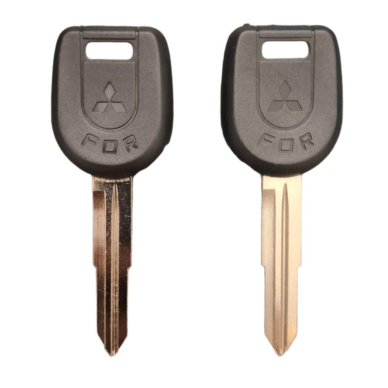 25 buah/kotak Mitsubishi Transponder key shell Right Blade