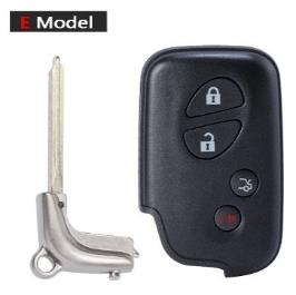 Lexus 3+1 Buttons Sedan A blade smart key shell