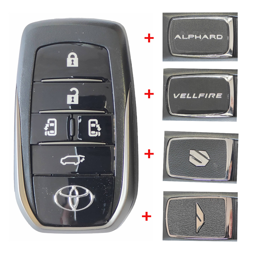 ALPHARD 5 buttons smart keys case